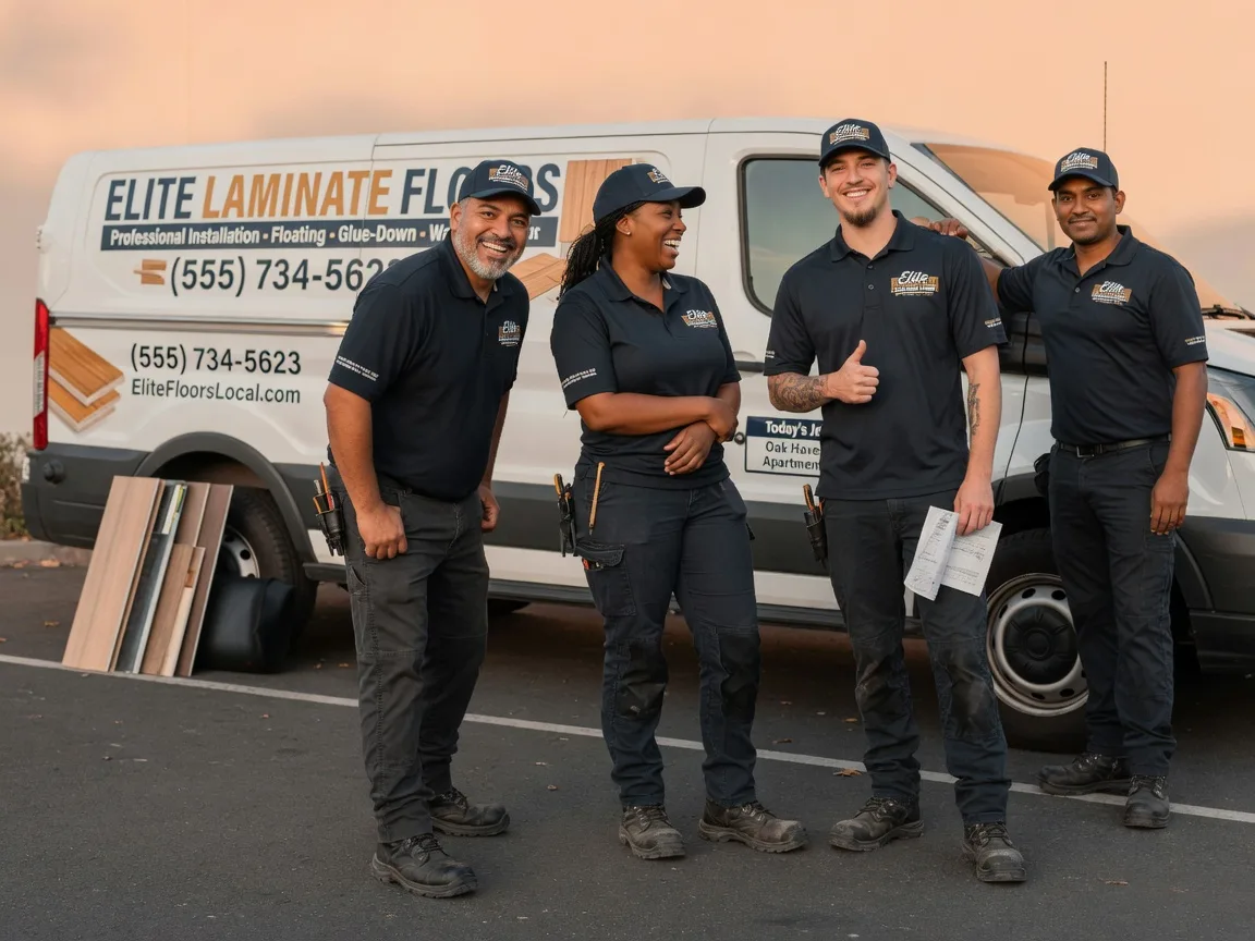 Laminate flooring installation company in Mears, MI